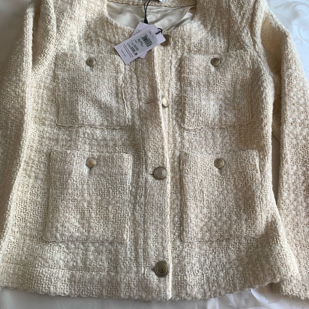 Reiss Women’s June elegance wool Cardigan size 8 , NWT - Picture 9 of 13